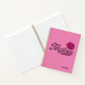 Verzeihter Hibiskus Notizblock (Innenseite)