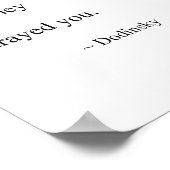 Verzeihung 1 Poster (Ecke)