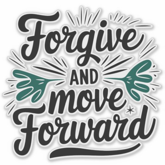 Verzeihung Aufkleber (Vorderseite)