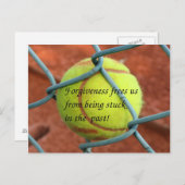 Verzeihung befreit uns! postkarte (Vorne/Hinten)