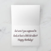 Verzeihung - Dachsund Geburtstagskarte Karte (Innenseite)