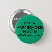 Verzeihung des Cembalspielers Button (Vorne & Hinten)