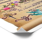 Verzeihung Poster (Ecke)