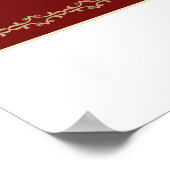 Verzeihung Poster (Ecke)