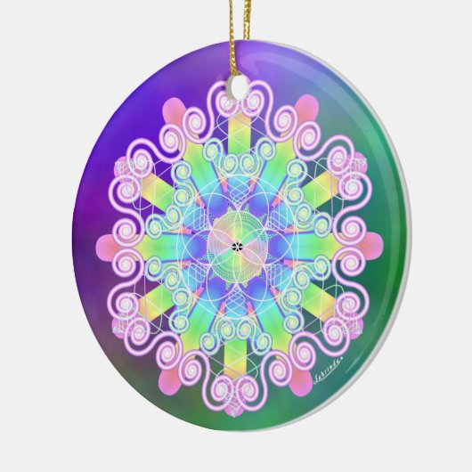 Verzeihung/sanft Keramikornament (Links)