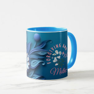Verzeihung und Barmherzigkeit der Mutter Blauer Fl Tasse