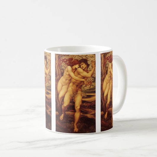 Verzeihungsbaum, Sir Edward Coley Burne-Jones Kaffeetasse (VorderseiteRechts)