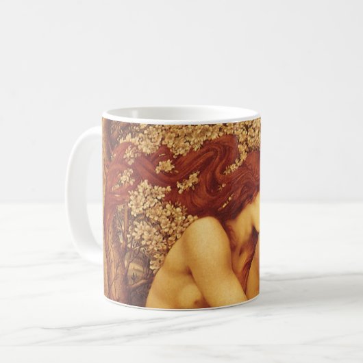 Verzeihungsbaum, Sir Edward Coley Burne-Jones Kaffeetasse (Vorderseite Links)