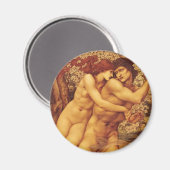 Verzeihungsbaum, Sir Edward Coley Burne-Jones Magnet (Vorderseite/Rückseite)