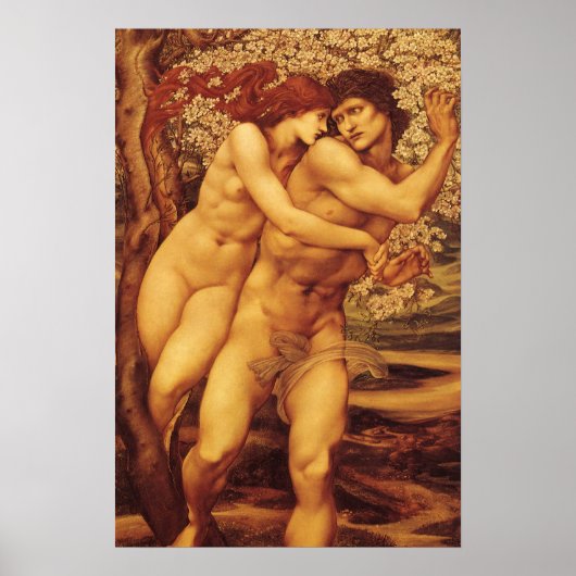 Verzeihungsbaum, Sir Edward Coley Burne-Jones Poster (Vorne)