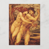 Verzeihungsbaum, Sir Edward Coley Burne-Jones Postkarte (Vorderseite)