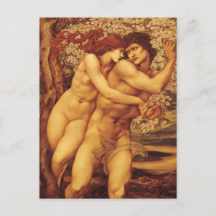 Verzeihungsbaum, Sir Edward Coley Burne-Jones Postkarte