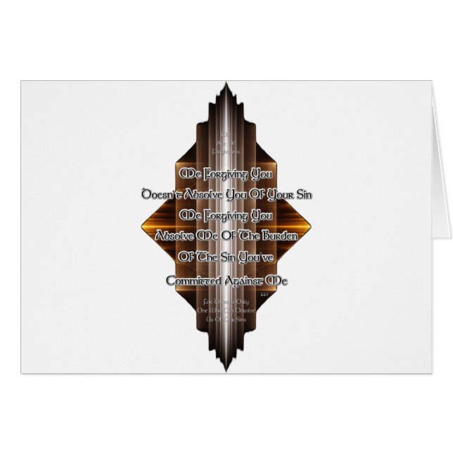 Verzeihungshandlung (Vorderseite (Horizontal))