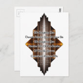 Verzeihungshandlung Postkarte (Vorne/Hinten)