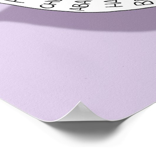 Verzeihungspapier Poster (Ecke)