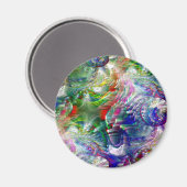 verzerrt magnet (Vorderseite/Rückseite)