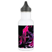 Verzerrte Blume Art Edelstahlflasche (Links)