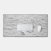 Verzerrte Farbe auf Holzstruktur Schreibtischunterlage (Tastatur & Maus)