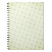 Verzerrte geometrische Struktur Notizblock (Vorderseite)