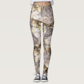Verzerrte Karten Leggings (Vorderseite)