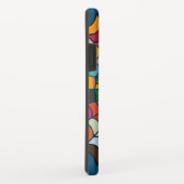 Verzerrte Spider-Webmuster mit mehreren Farben Case-Mate iPhone Hülle (Hinten/Rechts)