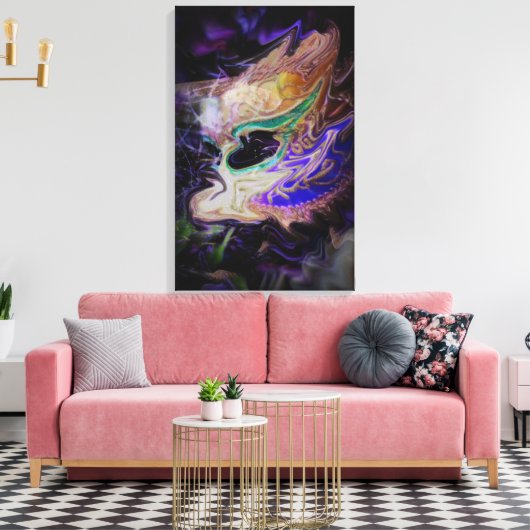 Verzerrte Tränen Leinwanddruck (Insitu (Wohnzimmer))