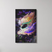 Verzerrte Tränen Leinwanddruck (Vorderseite)