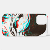 Verzerrte und glitzernde Textur des marmorierten T Case-Mate iPhone Hülle (Rückseite (Horizontal))