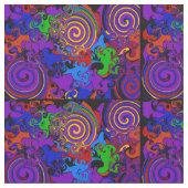 Verzerrte Wirbel Stoff (Nahaufnahme)