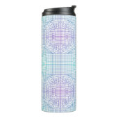 Verzerrter Rahmen 01.w Lgrey BG Thermosbecher (Nach links gedreht)