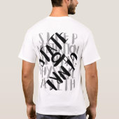 Verzerrter Status des T - Shirt Genre FB (Rückseite)