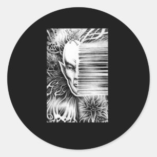 Verzerrter Sticker
