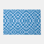 Verzerrtes Prüfmuster Fußmatte (Vorderseite)