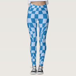 Verzerrtes Prüfmuster Leggings