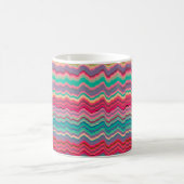 Verzerrtes Zeilenmuster Kaffeetasse (Mittel)