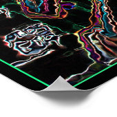 Verzerrung Poster (Ecke)