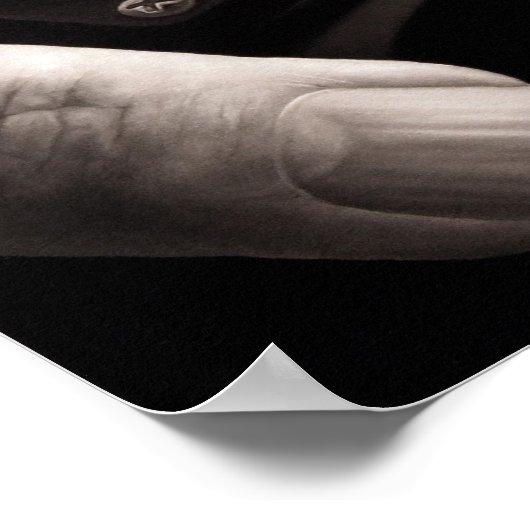 Verzerrung Poster (Ecke)