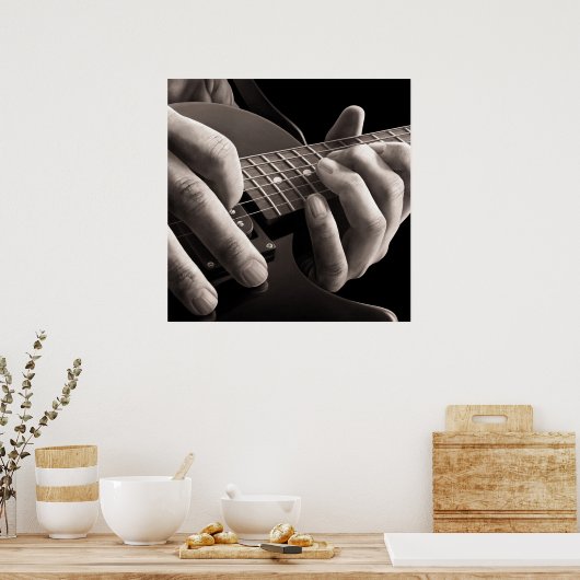 Verzerrung Poster (Küche)