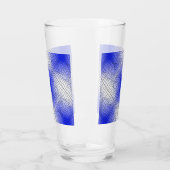 Verzerrung Wireframe.C01.GBluex4.Schwarze Linien Glas (Links)
