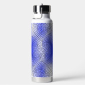 Verzerrung Wireframe.C01.GBluex4.Schwarze Linien Trinkflasche (rechts)