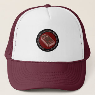 Verzerrungs-Pedal-Rosa-Lachse/Rot Truckerkappe