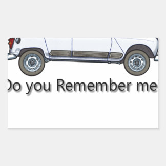 Verzicht 4 rechteckiger aufkleber