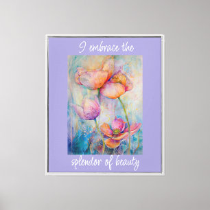 Verzieren Sie den Splendor von Beauty Canvas Print Leinwanddruck