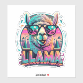 Verzieren Sie Ihre Liegen mit Llama Vinyl Decals Aufkleber
