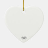 Verzieren Sie Kardinal, Beileid, immer mit Ihnen Keramik Ornament (Hinten)