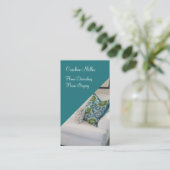 Verzierendes und inszenierendes Zuhause Visitenkarte (Stehend Vorderseite)