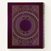 Verziert Art Deco Custom Notizblock (Rückseite)