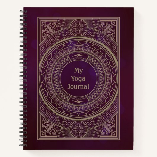 Verziert Art Deco Custom Notizblock (Vorderseite)