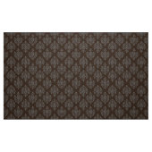 Verziert Barockbraun Damasmuster Stoff (Fat Quarter (45,7 x 55,9 cm))