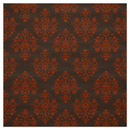 Verziert Barockbraun Damasmuster Stoff